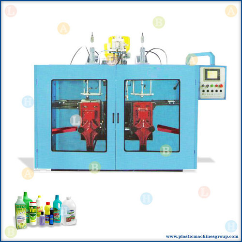 Automatic Plastic Extrusion Blow Moulding Machine - Double Station