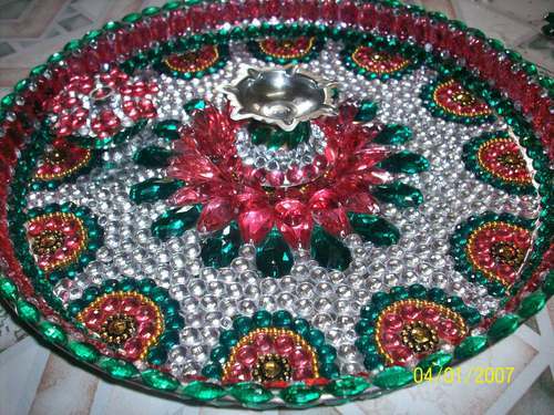 Puja Aarti Plates