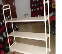 Three Shelves Platform Trolley Ph1660 - Color: Silver