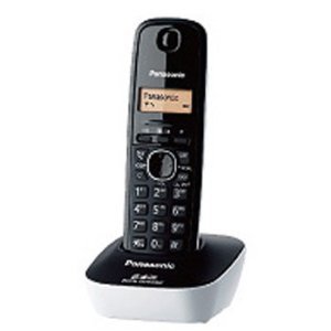 Panasonic KX-TG3411SXW Digital Cordless Phone (Black)