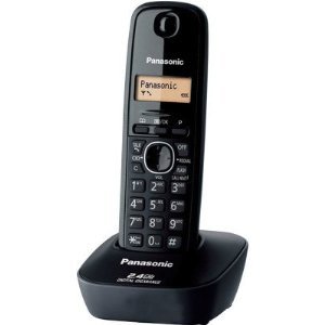 Panasonic Single Line 2.4 KX-TG3411SX Digital Cordless Phone (Black)