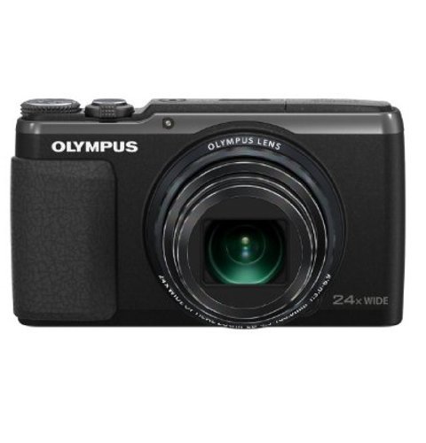 Olympus SH-50 16MP Point-and-Shoot Digital Camera (Black)