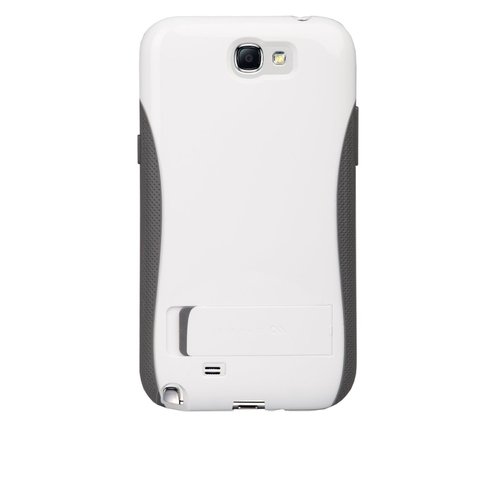 Olo OLO026657 Pop Case with Stand for Samsung Galaxy Note 2 (White/Gray) 