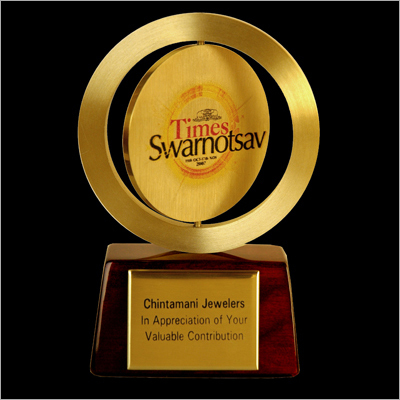Appreciation Metalic Trophies