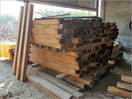 Industrial Teak Wood