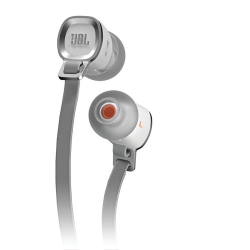 JBL J33I WHT In-Ear Headphone with Mic (White) - 1.2m Cable, 8mm Drivers | Wired, Portable, Comfortable Fit, Mic Included