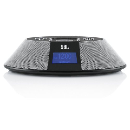 JBL On Time 200P Dock Loudspeaker & Clock Radio for iPhone/iPod (Black)