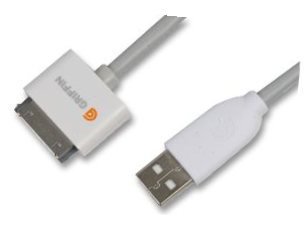 3 Meter USB to Dock Cable (Gc17120) - PVC 3 Meters White | High-Speed Data Transfer Power Delivery Reliable Connection