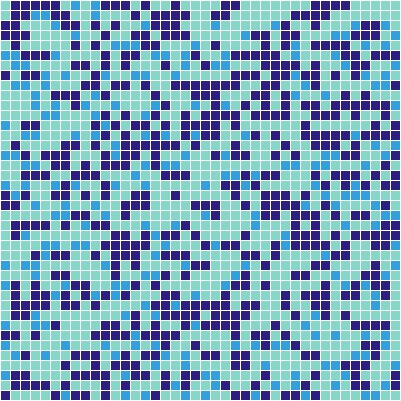 swimming pool glass mosaic tiles