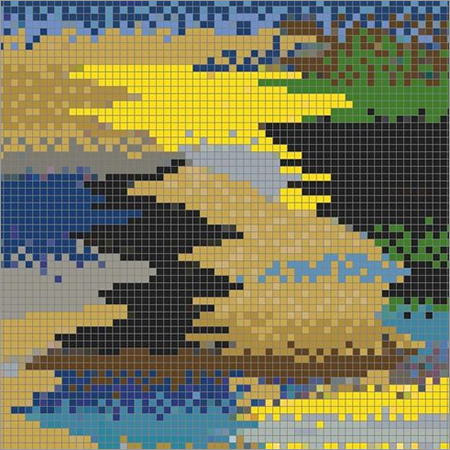 Simple Desert Mosaic Tile