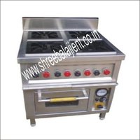 Four Burner Gas Range Below Ovens