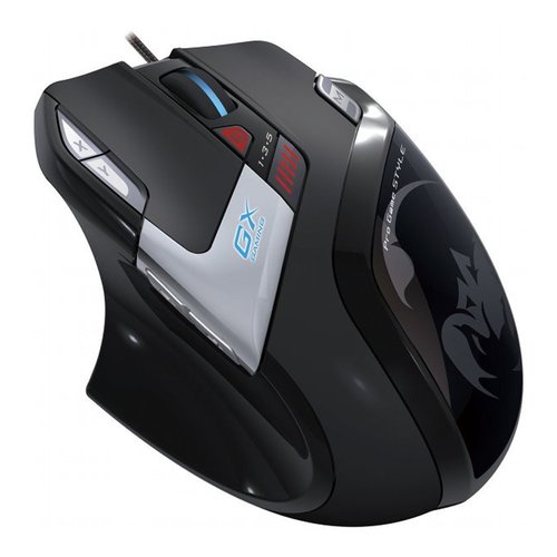 Genius DeathTaker Wired Gaming Mouse (Black)