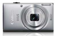 Canon Ixus 132 16mp Point-and-shoot Digital Camera (silver) With 4gb Sd Card, Camera Case 