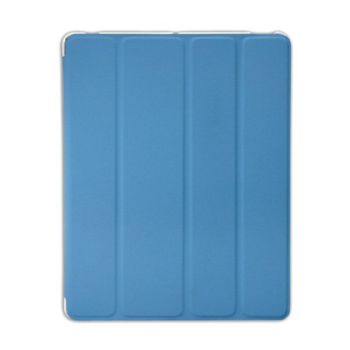 Cooler Master Wake Up Folio Leather Cover for iPad 3 (Blue/White) 