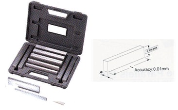 Ground Paralles - Steel, 600Mm, Black Oxide, 0.02Mm Accuracy | Precise Alignment, Durable, Portable Design, Easy Setup