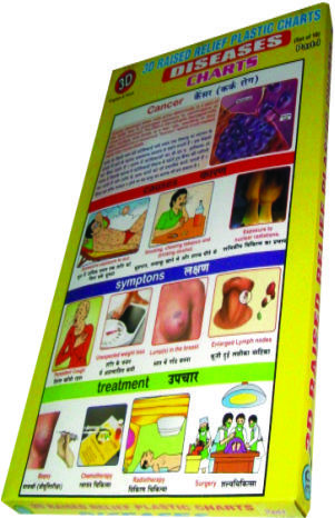 3D Raised Relief Chart
