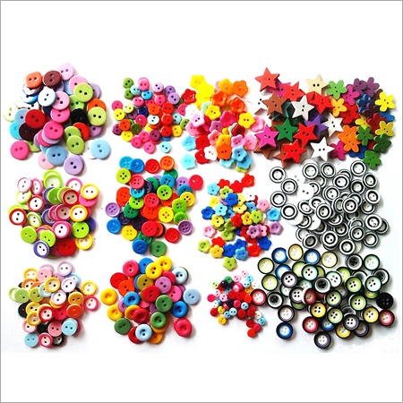 Multicolor Shaped Buttons