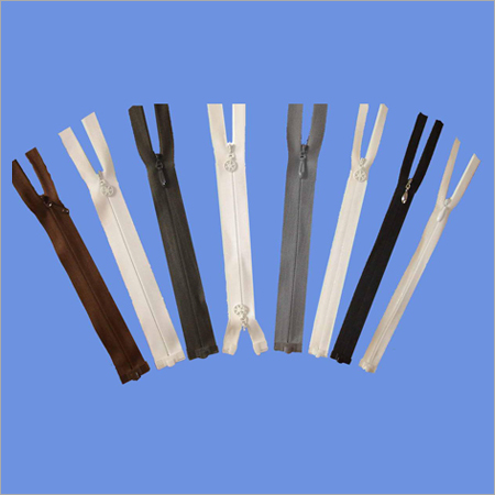 Invisible Zipper - Nylon, Small, Medium & Large | Close End, Color Options: White, Brown & Grey, Tear Resistant, Smooth Texture, High Durability