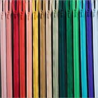 Polyester Invisible Zippers - Polyester, Small Medium Large Sizes, Red Yellow Cream Green Blue Sky Blue Colors | Close End, Lightweight, Durable, Easy To Stitch