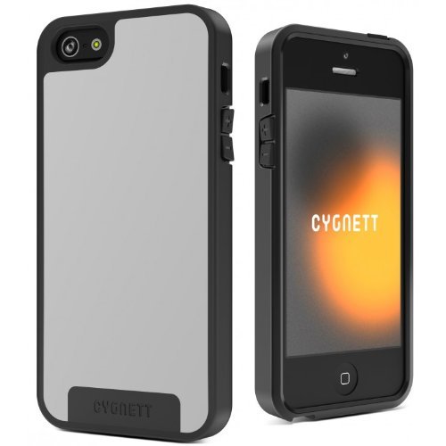 Cygnett Apollo Fused Case for iPhone 5 (White/Grey)