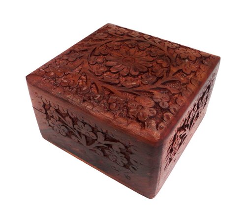 Handcrafted Rosewood Decorative Jewelry Box