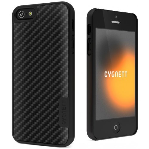  Cygnett Urban Shield Metal Case for iPhone 5 (Carbon Fiber) 