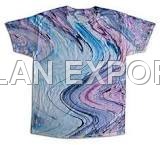 Marbled Pattern T-Shirt