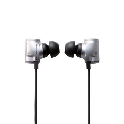 ELECOM 11308 Bluetooth Stereo Headset (Silver) 