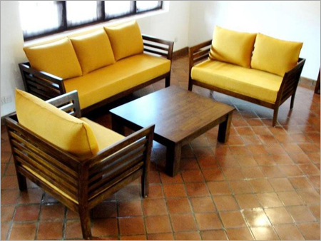 Wooden Sofa Set