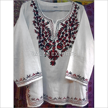 Embroidery Cotton Kurtis