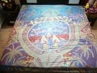 Indian Silk Bed Sheet Fabric