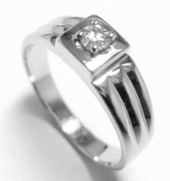 Platinum Solitaire Ring