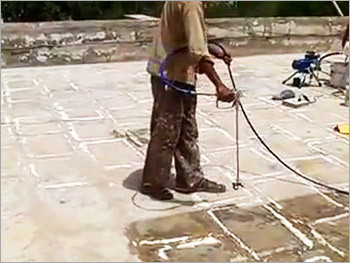 Waterproofing with Ultra Max II Electric Airless Sprayers 490