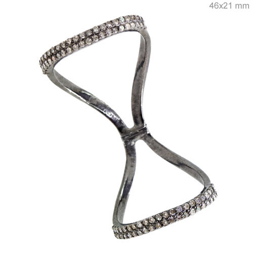 Silver Diamond Ring Jewelry
