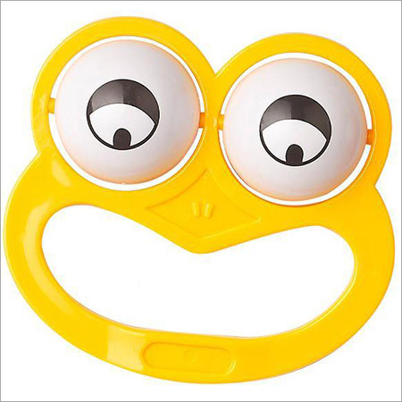 Rattle - Plastic, 10x8x5 Cm, Yellow | Attractive Colors, Durable, Easy Grip, Engaging Design, Fun Sounds, Lightweight, Smooth Surface