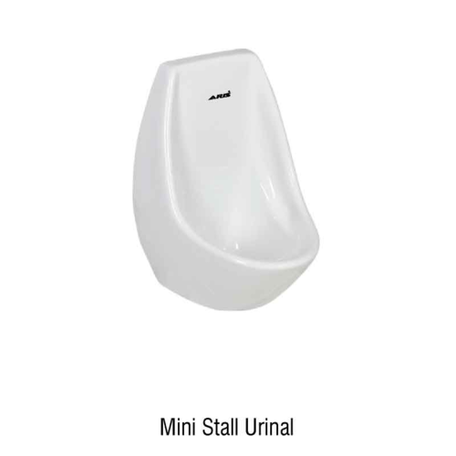 White Mini Stall Urinal