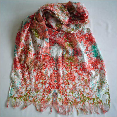 Traditional Print Stole