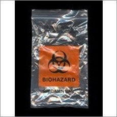 Plastic Biohazard Bags - Color: Transparent