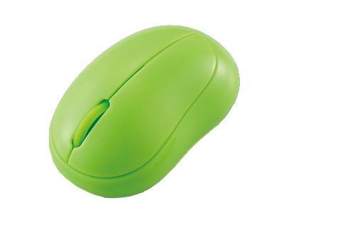 Elecom M-BM1DLGN 3 Buttons Baby Beans Wireless Laser Mouse (Green)