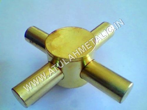 Brass Cross Handle