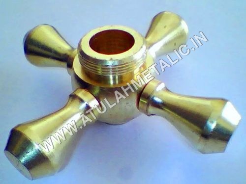 Brass Fancy Cross Handle