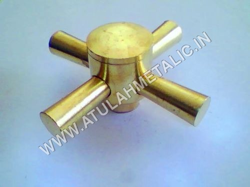 Brass Tapper Pin Cross Handle