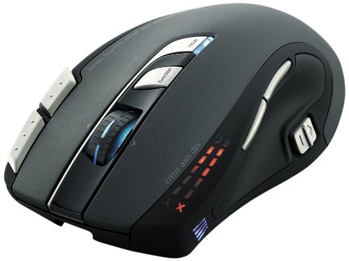 Elecom M-H2DLBK 7 Buttons Wireless Gaming Laser Mouse (Black)