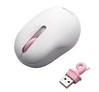 Elecom M-ne2dre 3 Buttons Oppopet Pig Wireless Optical Mouse (pink) 