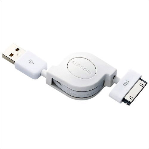 ELECOM MPA-IRLC08WH Charging/Data Transfer Cable for iPhone (White)