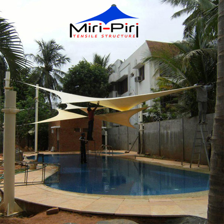 Shade Sails Structures Capacity: 5+ Person