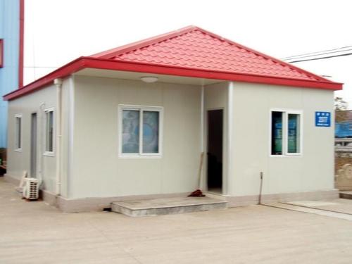 Red And White Portable Cabin Structures