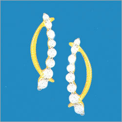 Gold Diamond Earrings