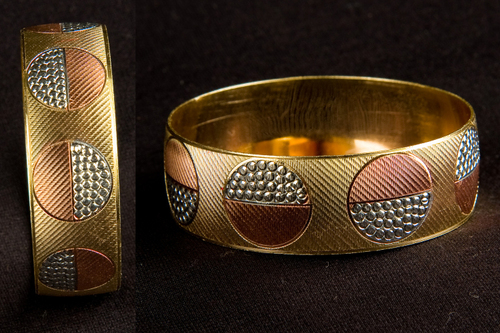 Diamond Cut Bangle