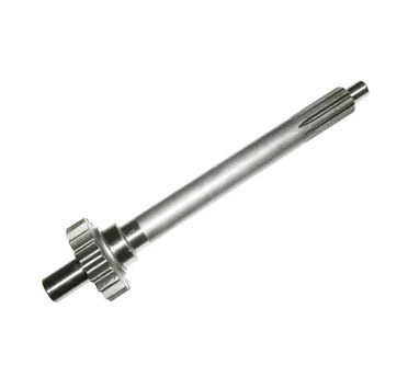 Pinion Main Drive Shaft - Steel, 20mm Diameter x 150mm Length, 20 Gear Teeth | High Strength, Precise Machining, Corrosion Resistant, Smooth Operation